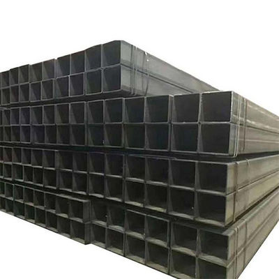 Sección de la caja de ms Carbon Steel Pipe 100m m de S235JRH S355J0H S355J2H
