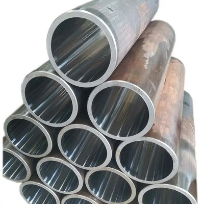 El tubo afilado con piedra ST52 del cilindro hidráulico de la tubería de acero del carbono afiló con piedra la tubería de acero
